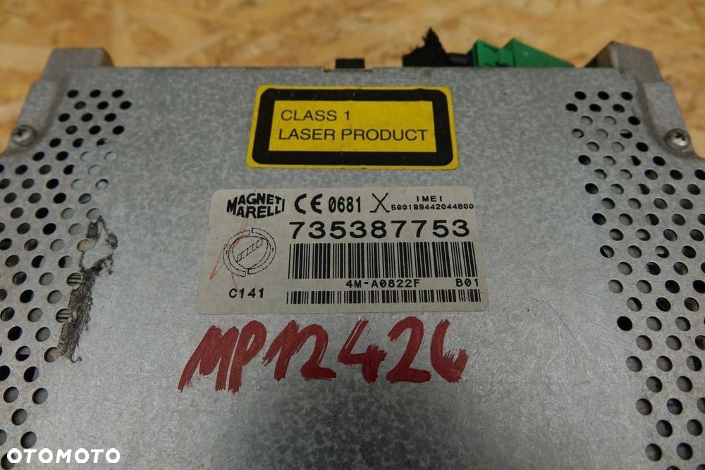 RADIO CD NAWIGACJA GPS ALFA ROMEO 147 2000-2010 735387753 - 3