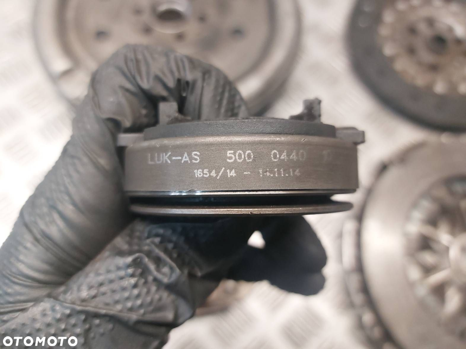 KOŁO DWUMASOWE TARCZA DOCISK ŁOŻYSKO VW JETTA V 1.9 TDI 415025010 323064110 - 5