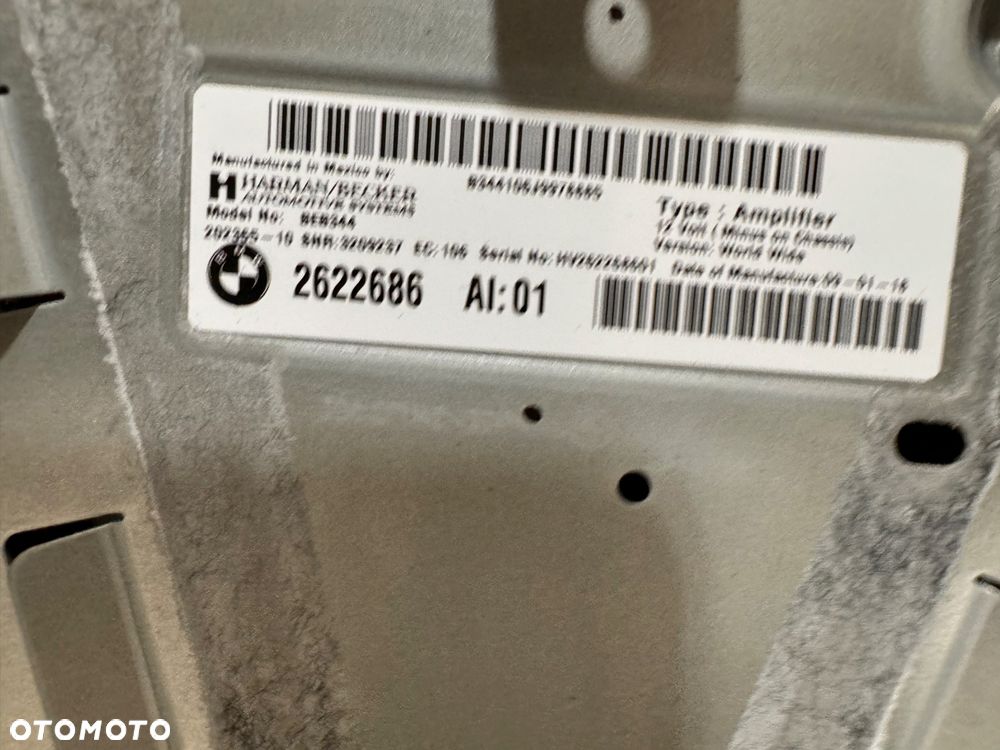 WZMACNIACZ AUDIO HIFI BMW G01 X3 F97 X3M 2622686 - 3