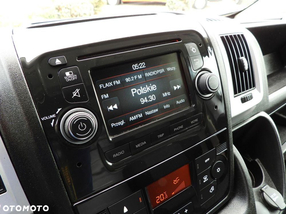 Fiat DUCATO PLANDEKA 10 PALET WEBASTO TEMPOMAT KLIMATYZACJA  180KM - 34