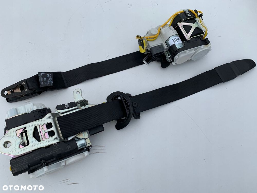 pasy bezpieczeństwa czarne audi a6 c7 seat belts - 2
