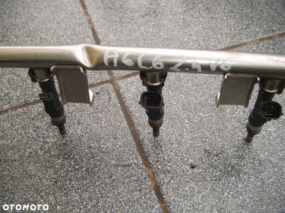 audi a6 c6 2.4 v6 listwa wtryskowa kompletna 0280158053 - 2