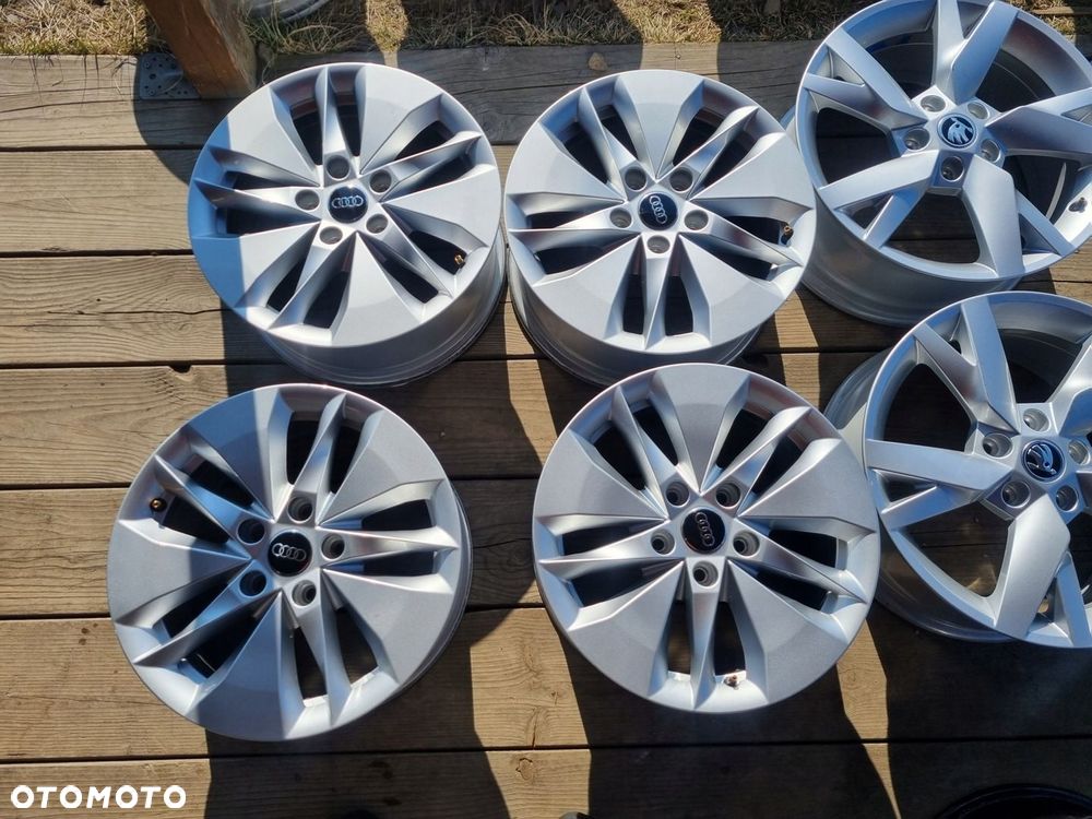 Skoda 5E3 OCTAVIA 4,SUPERB,VW GOLF 7,8,T-ROCAUDI A3,a4 b7 alu 7x16 ET46 5X112 super stan - 9