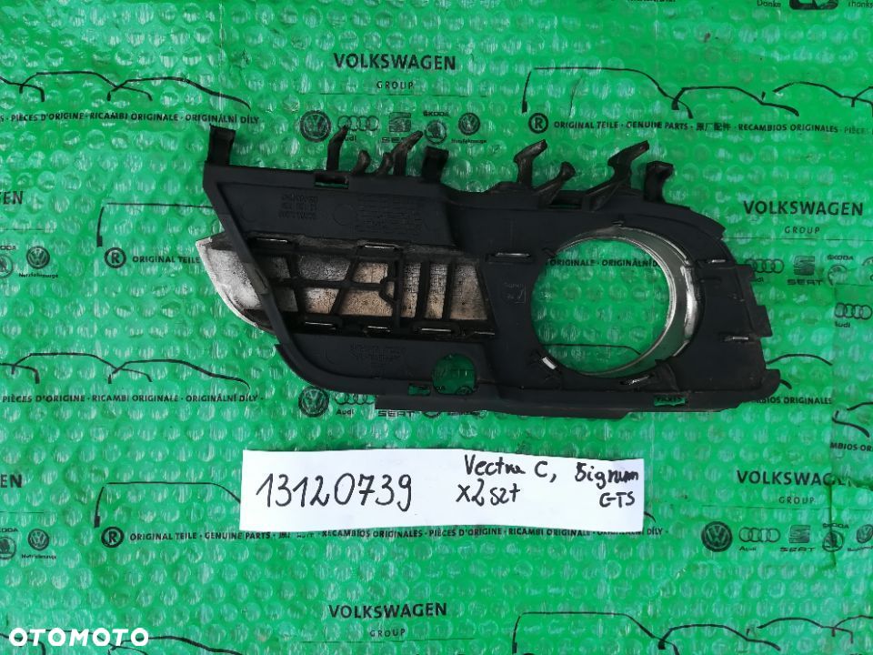 KRATKA ZDERZAKA HALOGENU, HALOGENY OPEL VECTRA C, SIGNUM - 9