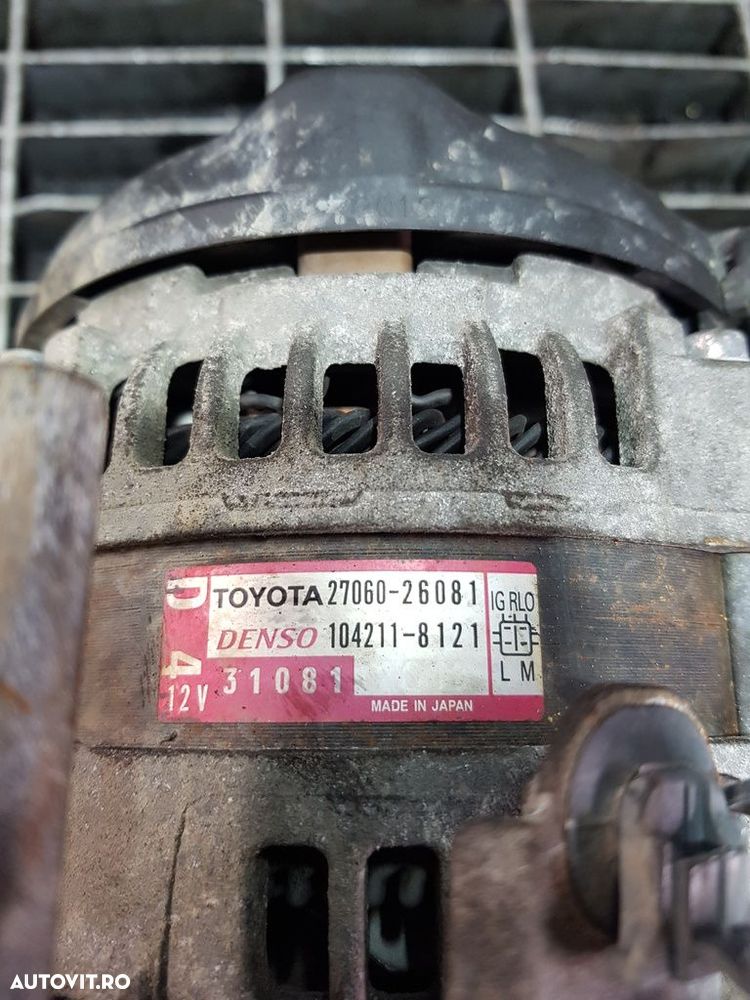 Alternator Toyota Rav 4 IV 2.2 Diesel 2012 - 2015 150CP 2200CC 2ADFHV 2ADFTV (651) ... - 7