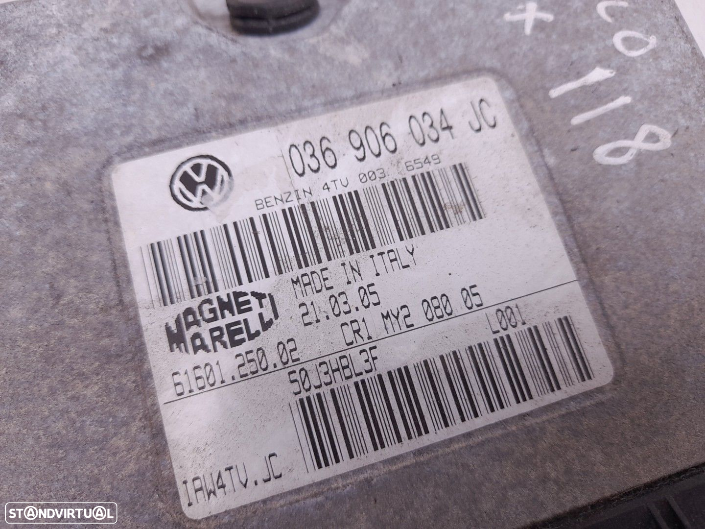 Centralina motor / ECU VOLKSWAGEN Polo (9N) - 3