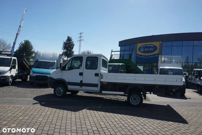 Iveco 45C15 4x4 doka brygadówka skrzynia wywrotka HDS żuraw - 13