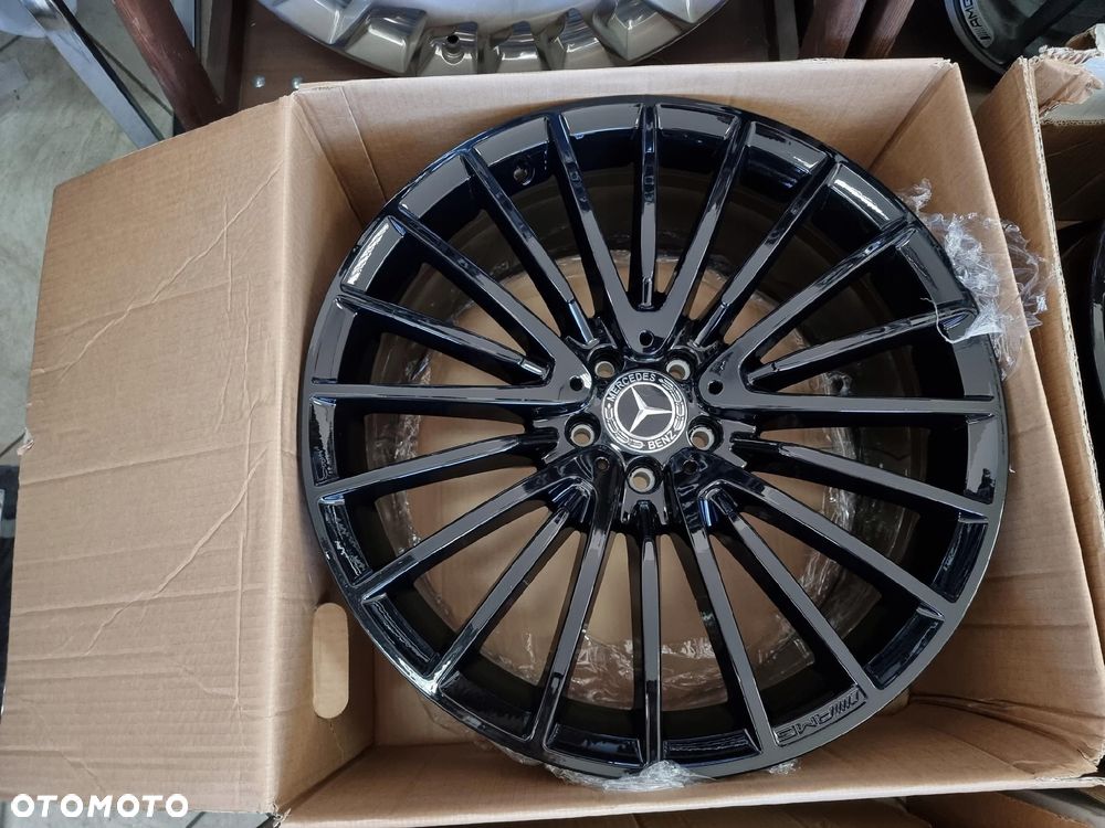 Nowe Czarne Felgi Amg Mercedes S Klasa W223 W222 21 Cali - 5
