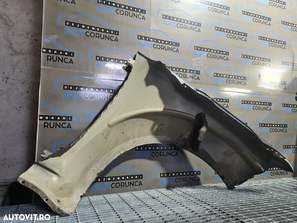 Aripa Stanga Fata Nissan Navara 2006 - 2010 4 Usi NEGRU D40 (833) - 4