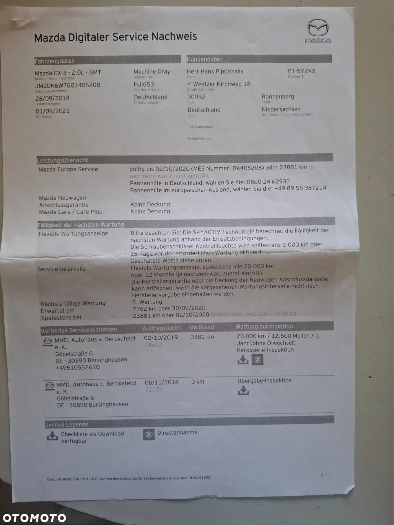 Mazda CX-3 SKYACTIV-G 121 FWD Center-Line - 23