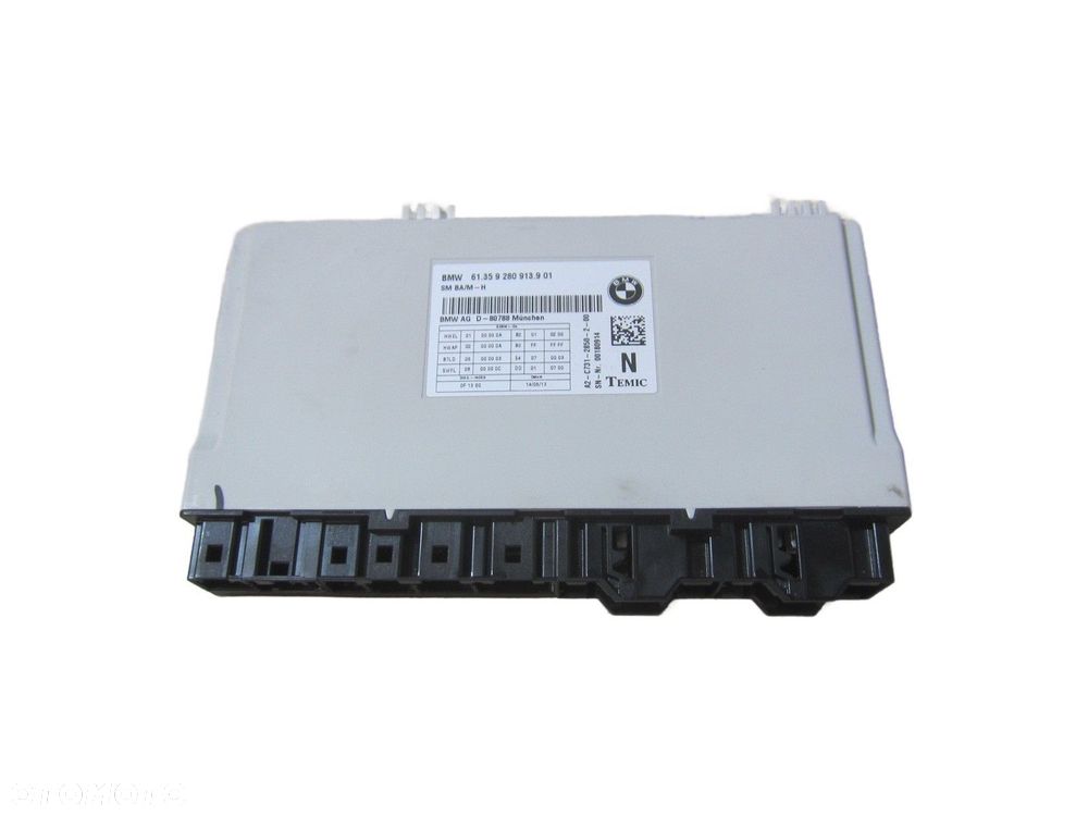 BMW 3 F30 MODUŁ STEROWNIK PAMIĘCI FOTELA KIEROWCY LEWY 61359459673 9280913 - 1