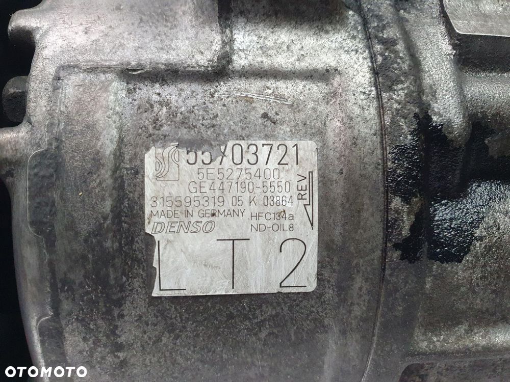 SPRĘŻARKA KLIMATYZACJI Opel Corsa D 1.3 CDTI 55703721 - 5