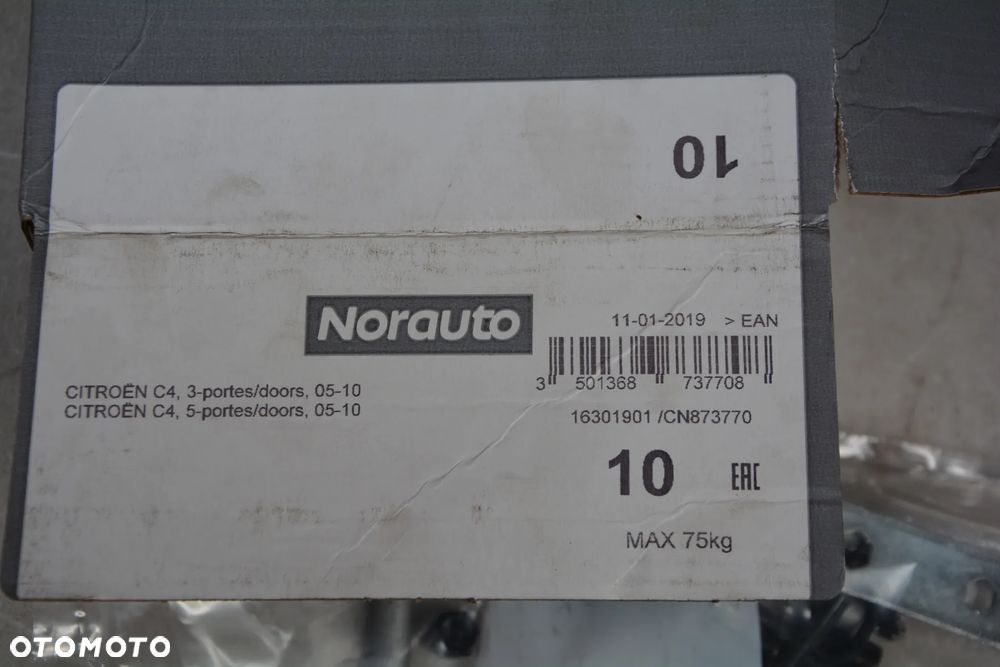 Citroen C4  2005-10 bagażnik dachowy Thule - 5