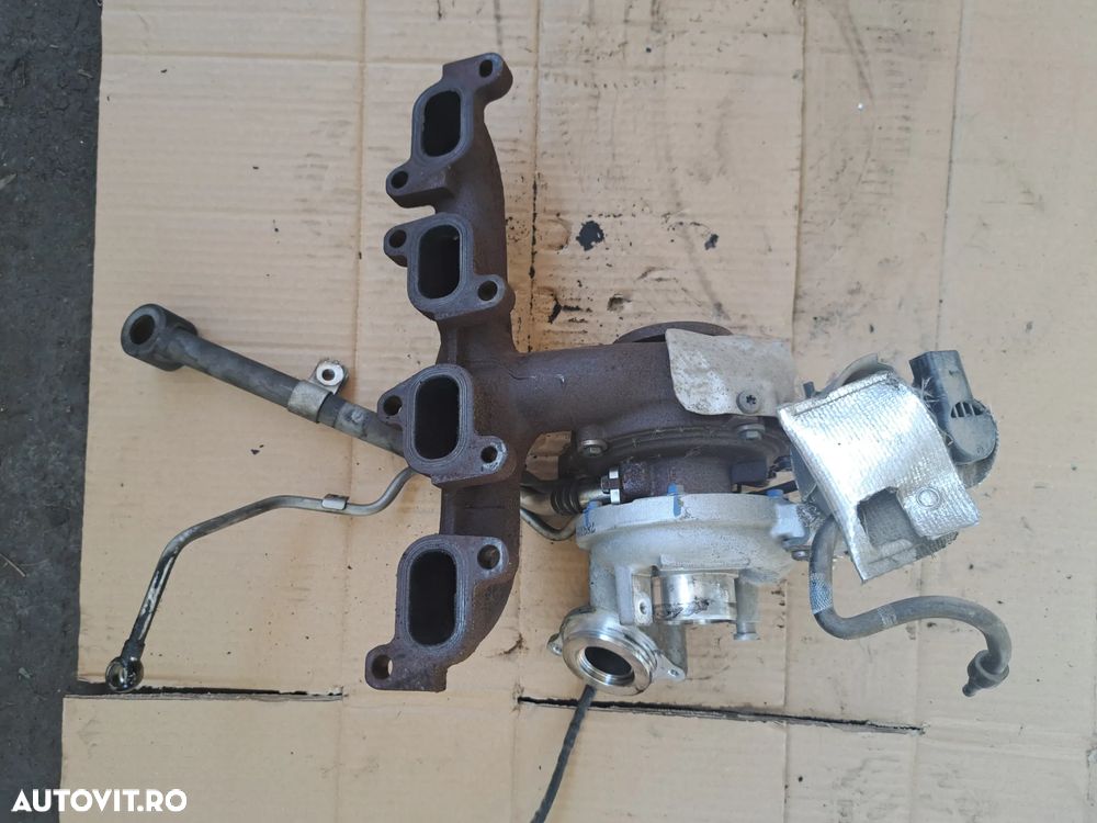 Turbina turbo turbosuflanta Garrett Originala VW Golf 6, Passat B7, Caddy, Jetta, Touran, Seat Ibiza, Altea, Leon, Skoda Octavia, Superb 1.6tdi CAY - 6