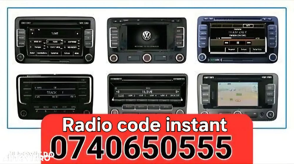 RNS E , RNS300,  Rcd310 rns510 pin safe decodare radio navigatii - 1