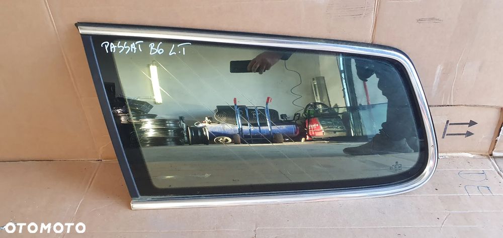 Szyba lewy tył tylna lewa karoseryjna VW Passat B6 AS2 06r - 1