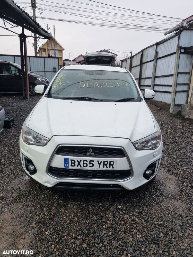 Usa Stanga Spate Mitsubishi ASX Facelift 2012 2012 - 2015 SUV 4 Usi alb (1129) - 3