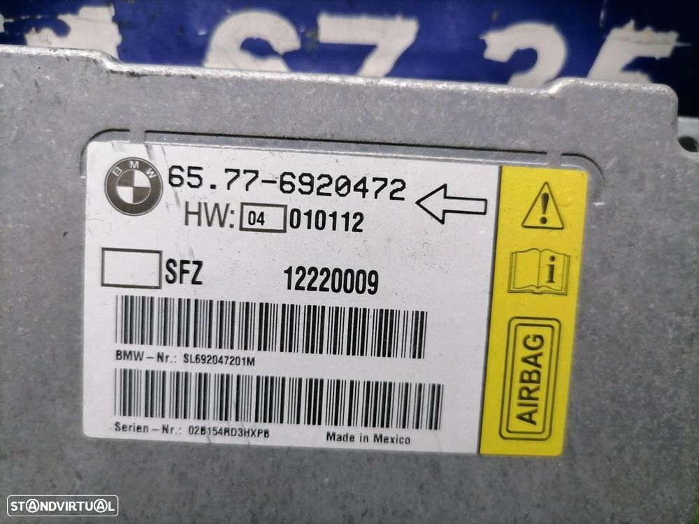 CENTRALINA AIRBAG BMW 7 2002 -6920472 - 4