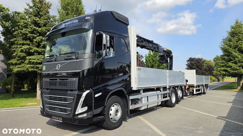 Volvo ///FH///460///2023///GLOBETROTTER/// XXL///HDS///HIAB///WECON///CHWYTAK/// ROTATOR///WAGA///JEDYNE 125 TYŚ KM/// PRZYCZEPA///FULL LED///VIRTUAL COCPIT/// STAN JAK NOWY. - 1
