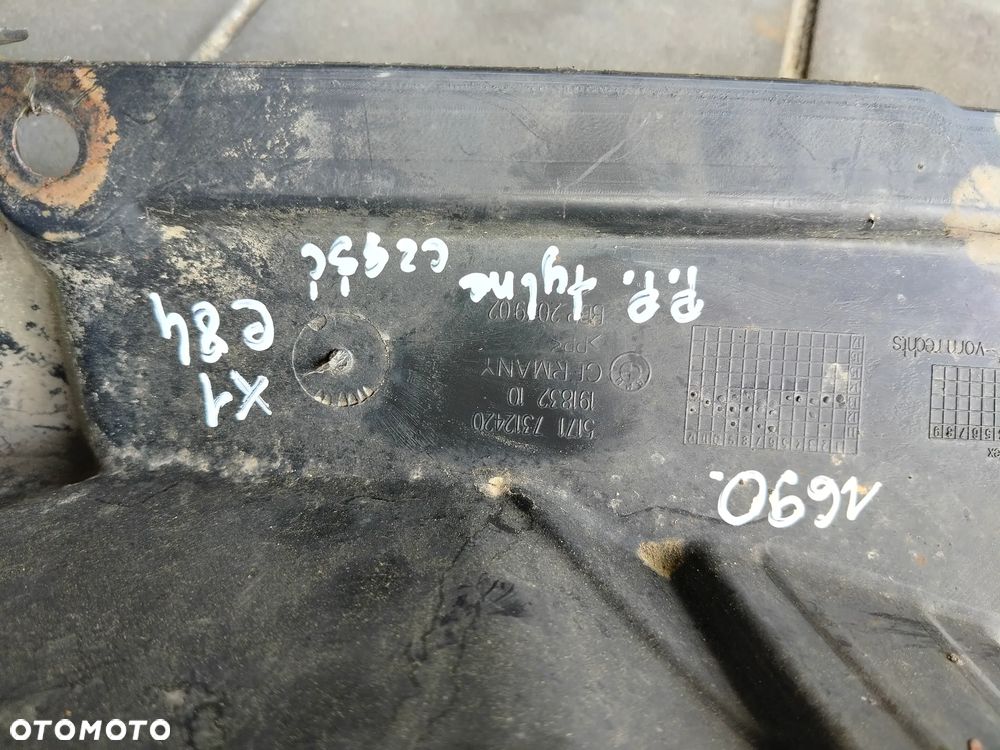 Nadkole BMW X1 e84 przód prawy tylna część - 4
