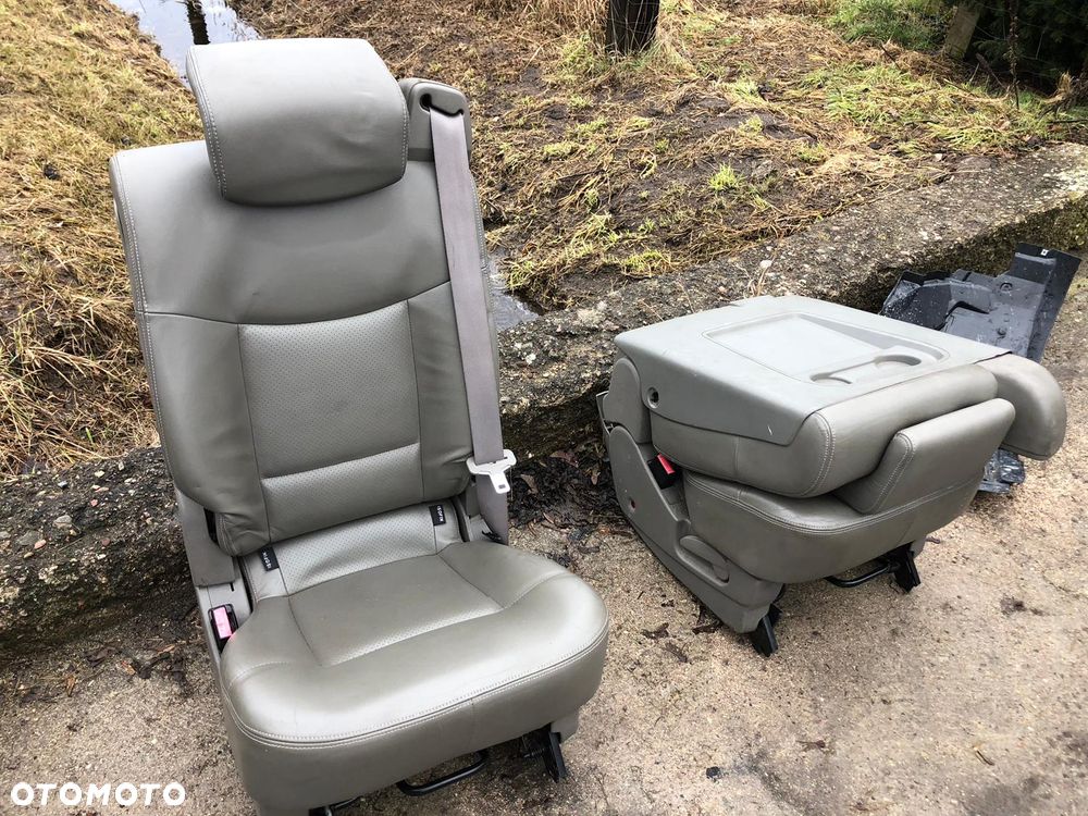 RENAULT ESPACE IV 4 KAMPER fotel pasażera 2 i 3 rząd skóry przedlift - 1
