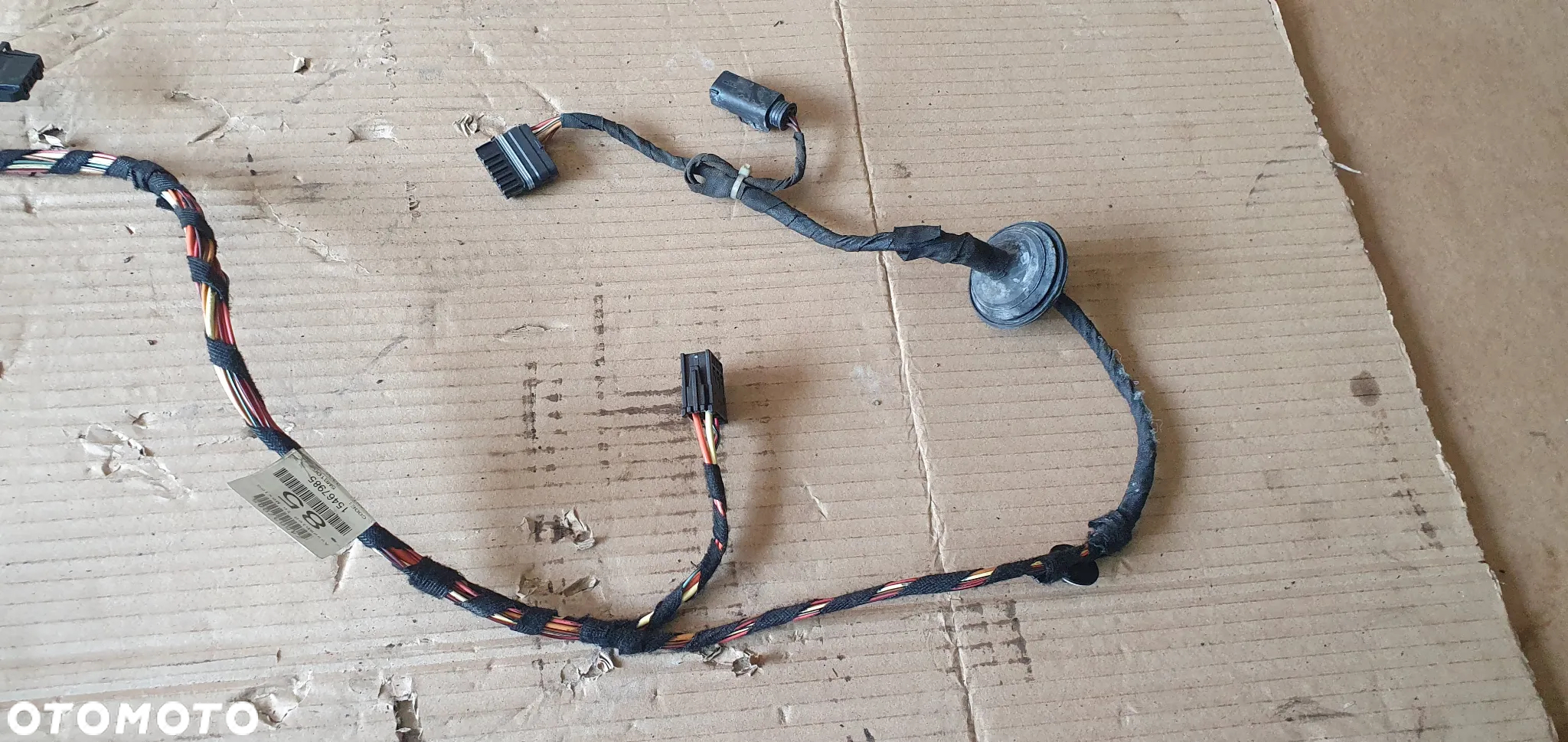 Wiązka instalacja drzwi prawy przód Mercedes ML W164 A1645405806 - 6