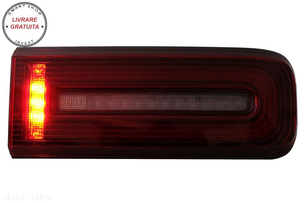 Stopuri Full LED Mercedes G-Class W463 Facelift (2018-2022) LED Dinamic Secvential- livrare gratuita - 5