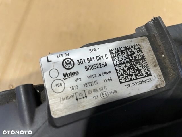 VW PASSAT B8 LAMPA LEWA PRZÓD FULL LED 3G1941081C - 4