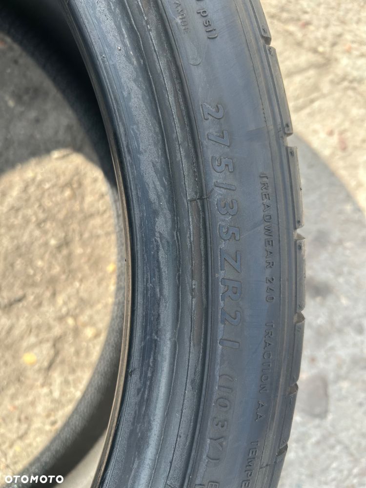 Opony 4 szt DUNLOP SP sport max gt  275/35/21 13r 6 mm super stan !!! - 9