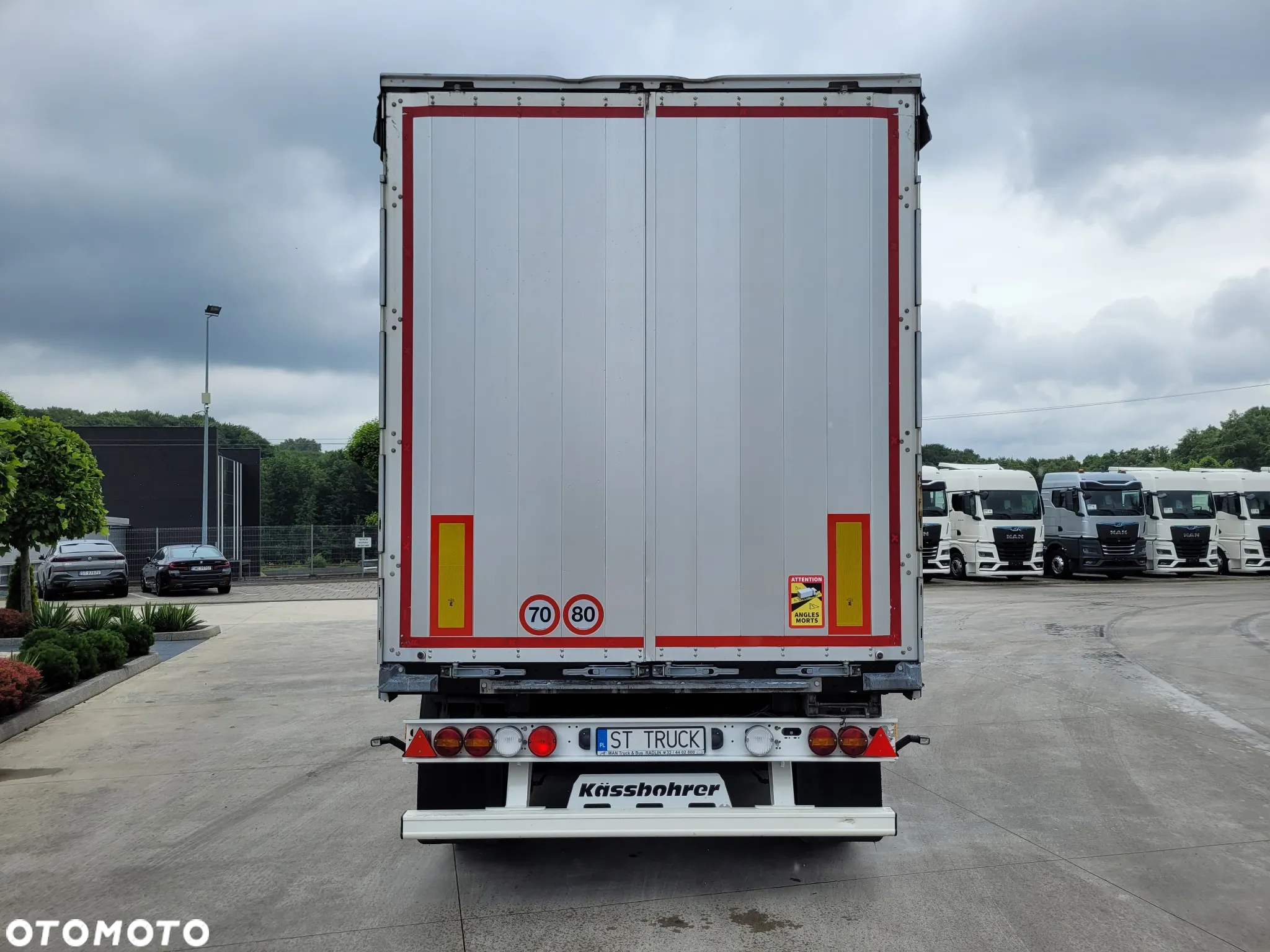 Kassbohrer 4 OSIE / PODNOSZONY DACH / SKRĘTNA OŚ / COILMULDA 9M - 8