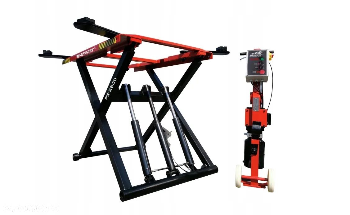 Podnośnik Nożycowy Mobilny PX-2800 NORMET 130cm - 1