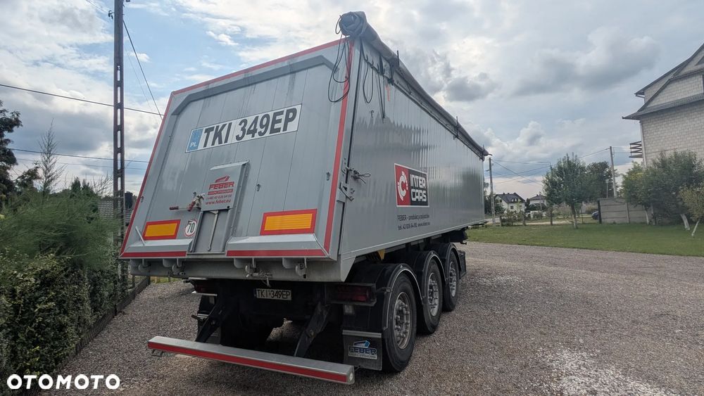 Feber Inter Cars 39m3 JAK NOWA!!! 2024r naczepa wywrotka schmitz wielton Bodex - 3