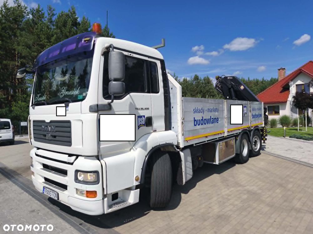 MAN 26.400 Manual 6x2 Hds HMF 2420-K4  radiowo sterowany do kontenerów oś skretna - 1