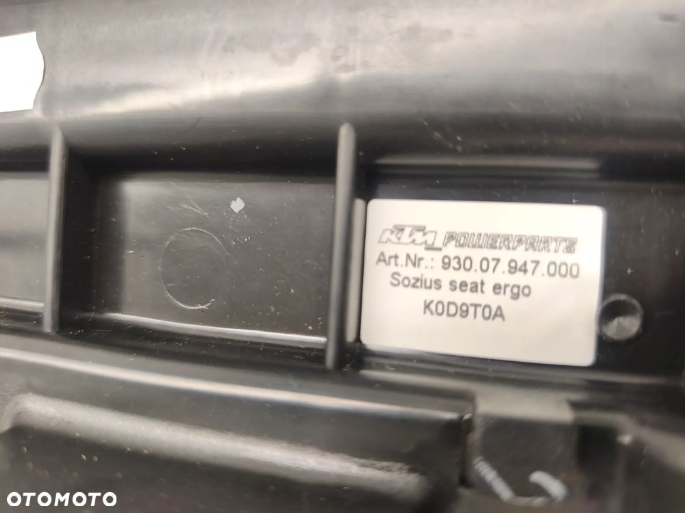 Kanapa, fotel tył, siedzenie pasażera KTM 790 Duke - 15