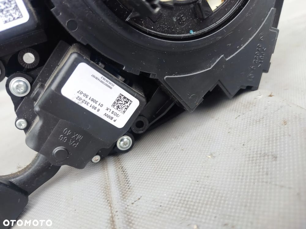BMW 5 E60 E61 LIFT PRZEŁĄCZNIK ZESPOLONY TAŚMA CZUJNIK KĄTA SKRĘTU MANETKI 9204503 6976394 6924106 6951349 6951352 - 5