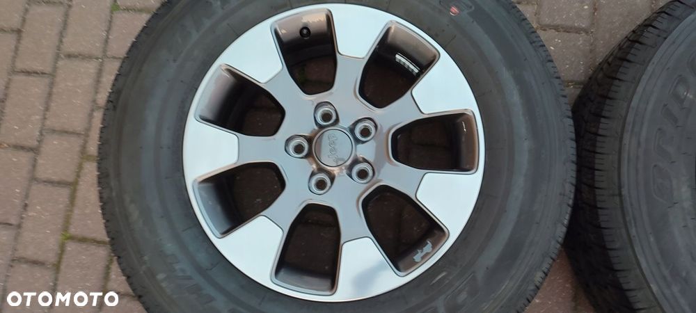 Koła Felgi Aluminiowe Jeep Wrangler JL 18 Cali 5x127 Bridgestone 255/70/18 - 5