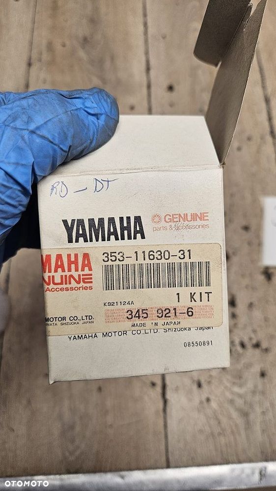 Tłok pierścienie sworzeń Yamaha RD50 DT50  353-11630-31 - 10