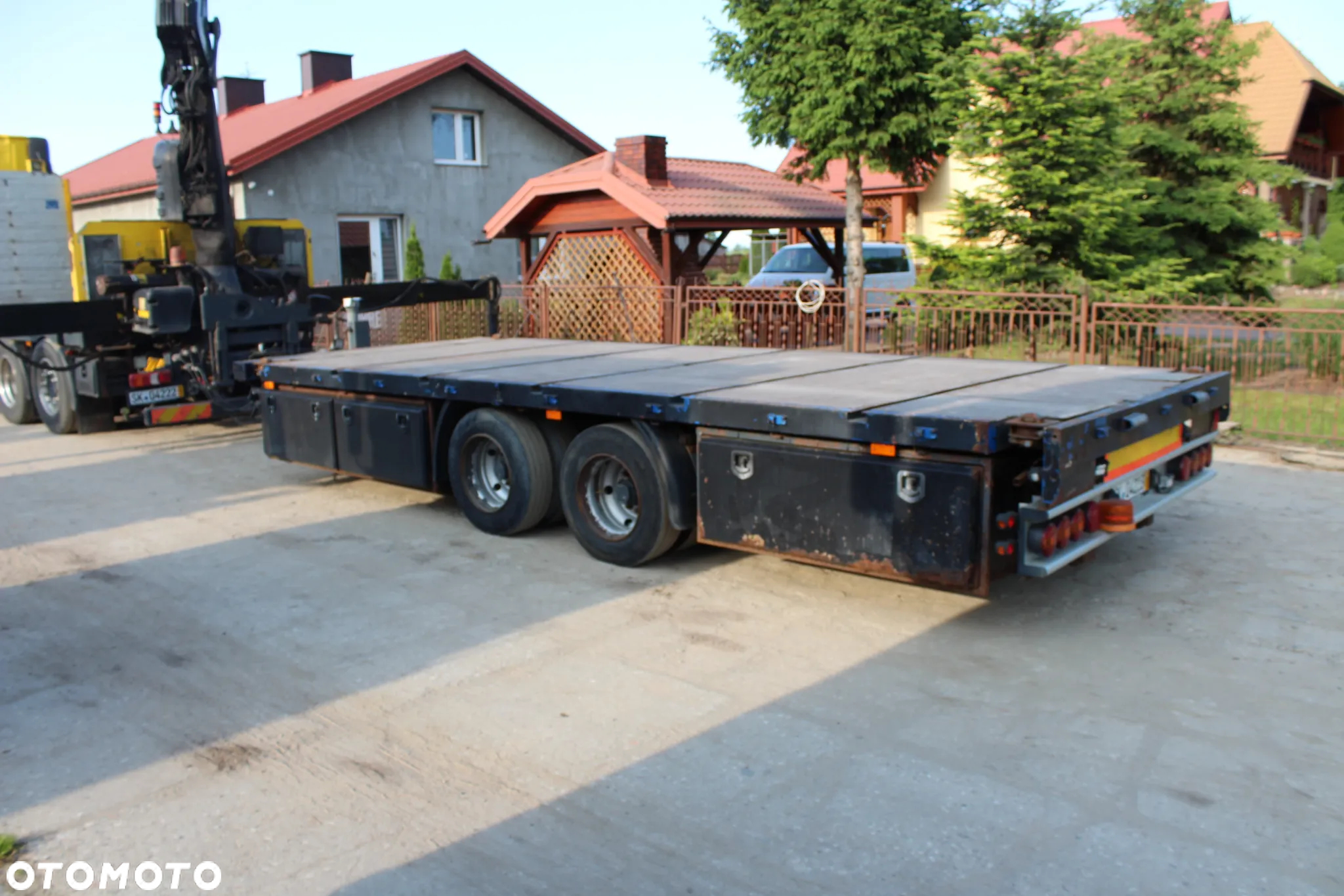 Fliegl PRZYCZEPA TANDEM NISKOPODWOZIOWA - 7