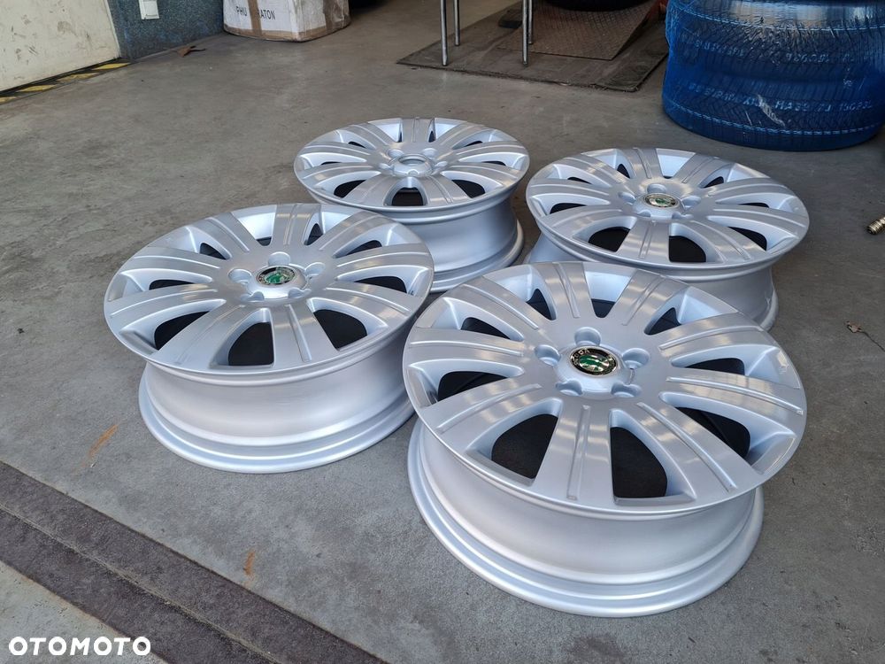 4x Felgi Aluminiowe SKODA VW SEAT 6x17 5x112 ET45 3TO601025J ORYGINAŁ - 2