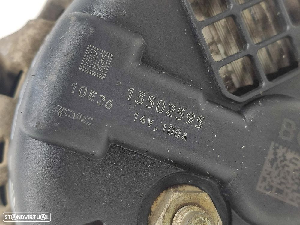 ALTERNADOR OPEL ASTRA J 2009 - 1