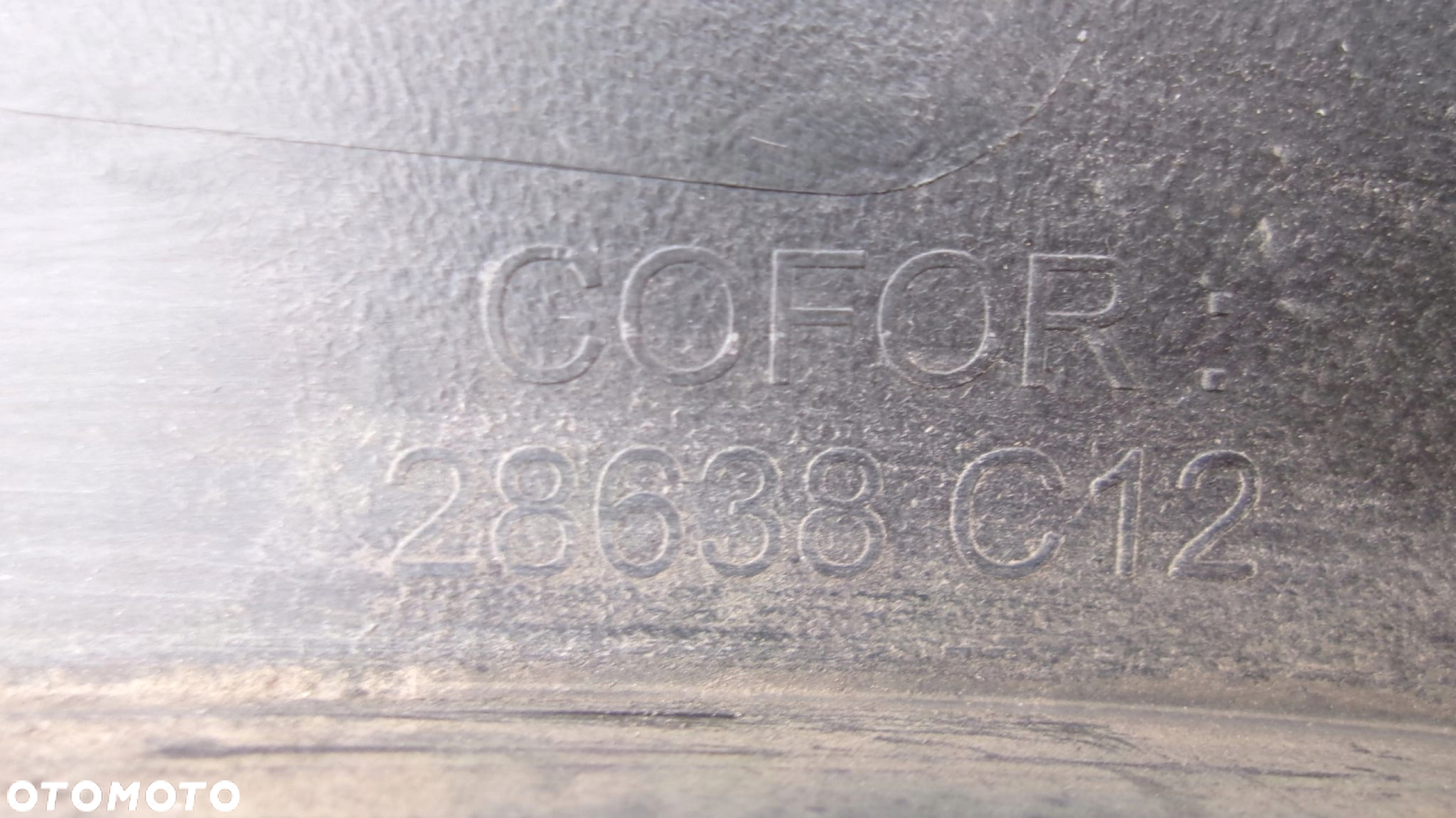 LISTWA PRAWA NA TYLNY BŁOTNIK OPEL GRANDLAND 28638C12 - 5