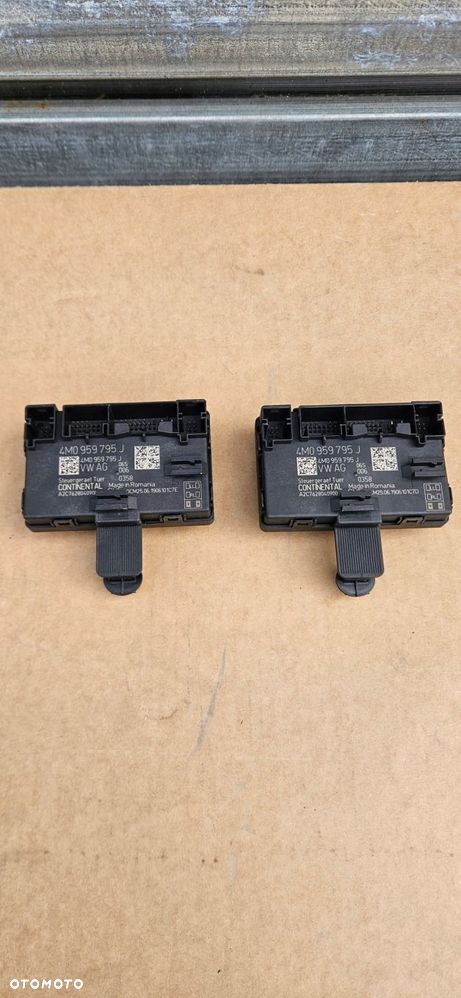 audi e-tron 55 4ke sterownik moduł drzwi tył tylny 4m0959795j - 1