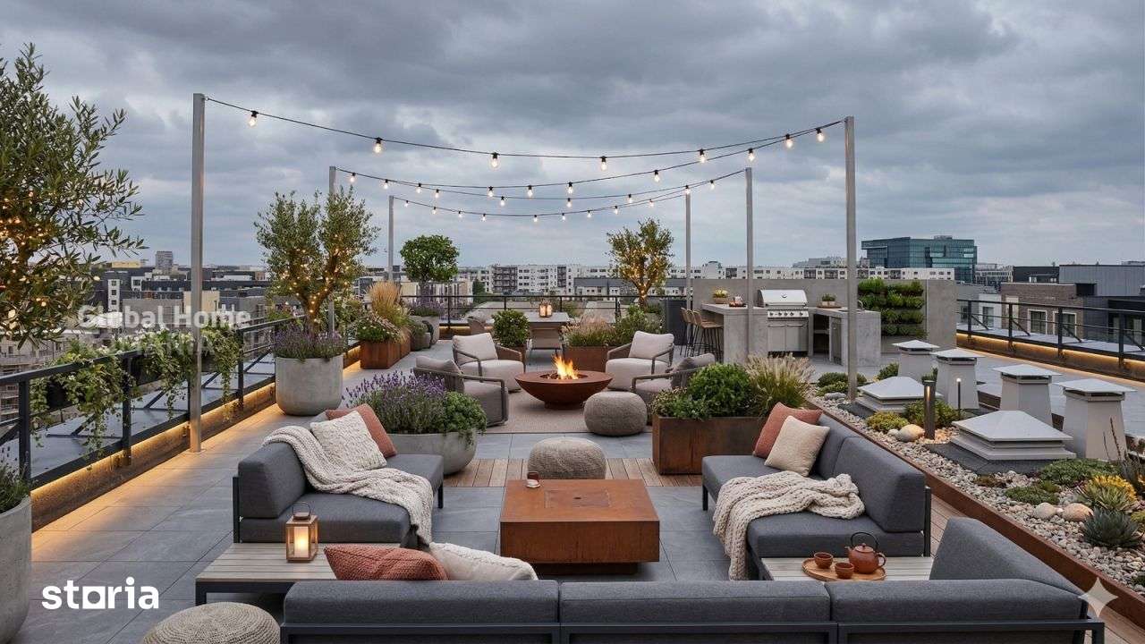 New York Style Penthouse | Pipera 1 | Hobby Room+Rooftop 300Sqm — fotografia 3