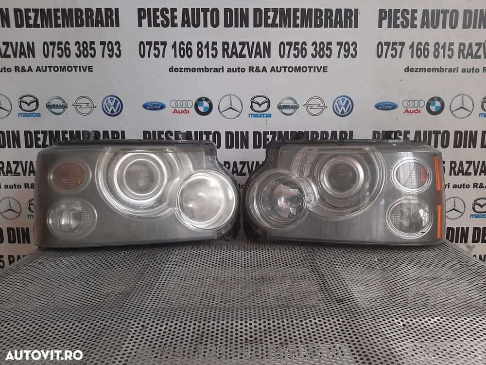 Faruri Far Stanga Dreapta Bixenon Land Rover Range Rover Vogue An 2005-2006-2007-2008-2009 L322 Vol - 3