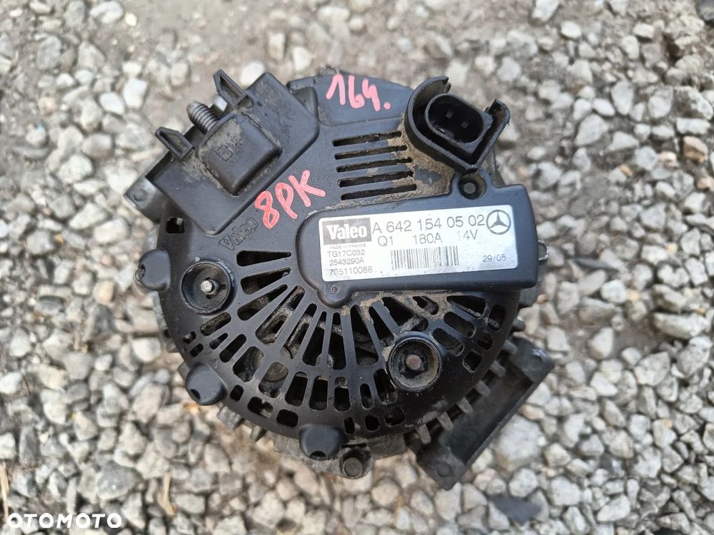 MERCEDES W164 X164 W251 3.0 V6 CDI ALTERTNATOR A6421540502 - 1
