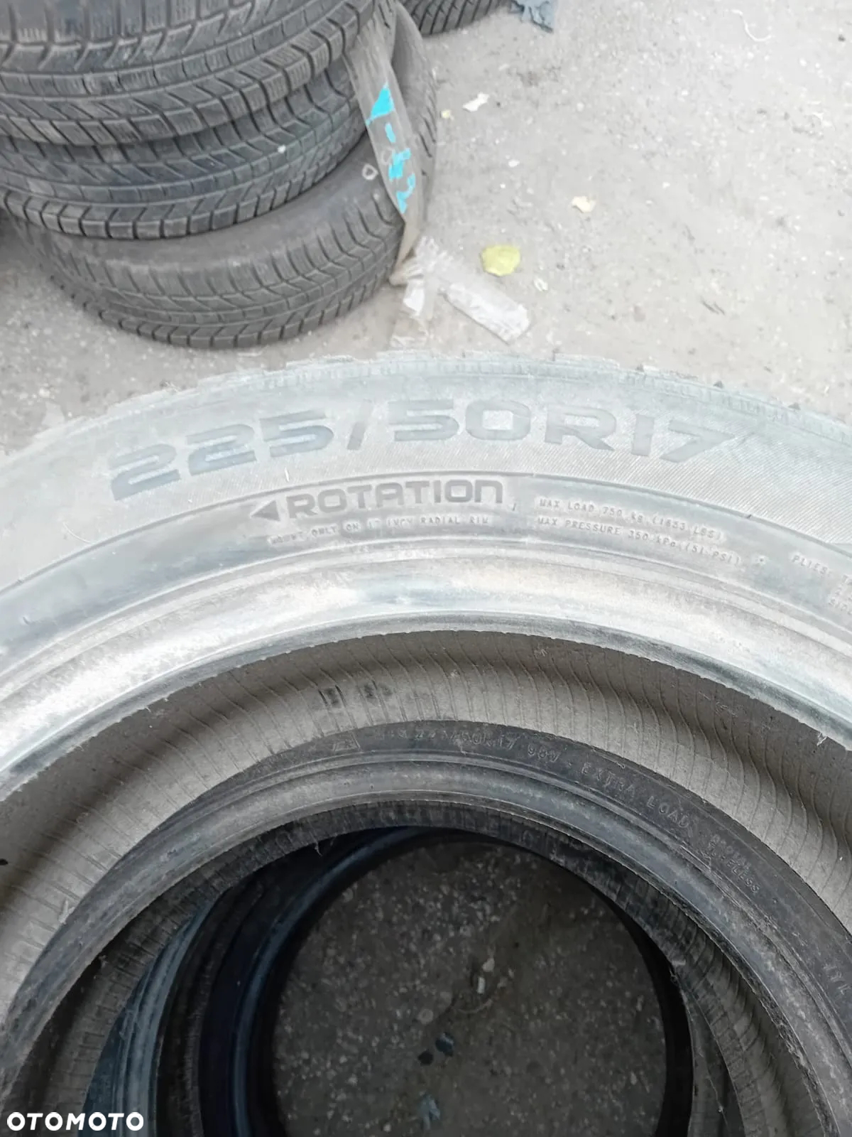 Opona Nokian Snowproof 225/50R17 używana zima - 4