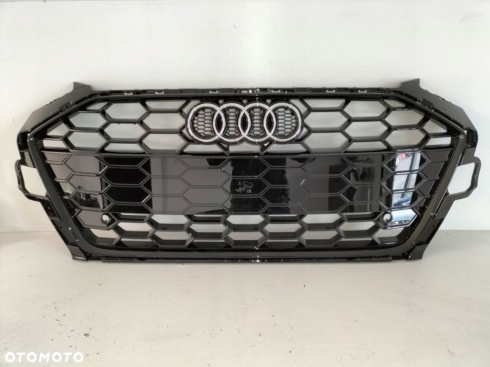 atrapa kratka grill audi a4 b9 8w0 lift 19- s-line black - 1