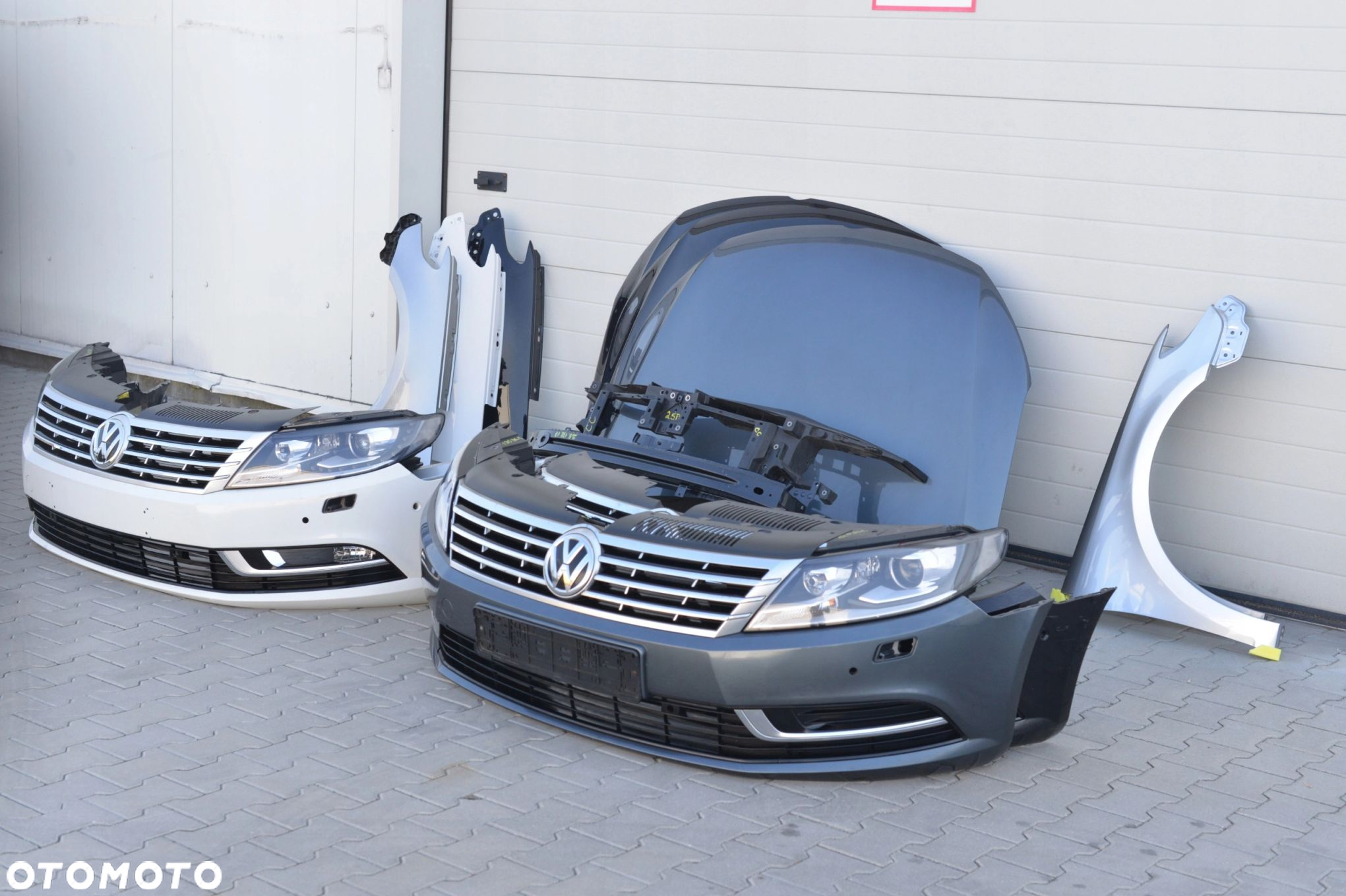 MASKA ZDERZAK GRILL BŁOTNIK LAMPA XENON PAS BELKA VW CC LIFT 2011-2016 - 3