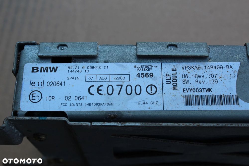 Moduł BLUETOOTH BMW e46 e39 e53 6938610 - 4