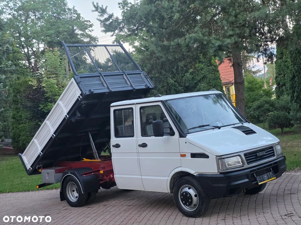 Iveco Daily 35c-10 Doka/Dubel Kabina Wywrotka 3.40M ! Przystawka ! Oryginał ! Wolny Most  ! Bez Korozji  ! - 2
